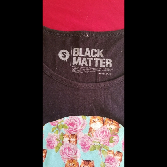 ‼SOLD‼Kitten Skull Crop Top - Picture 6 of 8